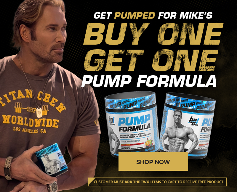 thetitancrew's tweet photo. BOGO on @MikeOhearn's PUMP Formula: https://t.co/hdmcZ1e346 https://t.co/AbvOfyB3vn