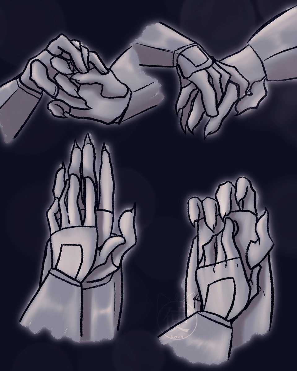 slickver_draws's tweet photo. #megopweek2023 Day 5: Hands #Transformers https://t.co/de7RN3O82b
