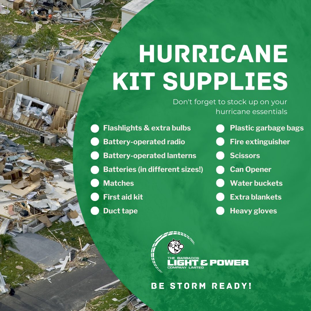 Are you hurricane ready? Don’t wait until it's too late... grab these items for your kit today! #HurricaneSeaon #stormready⛈