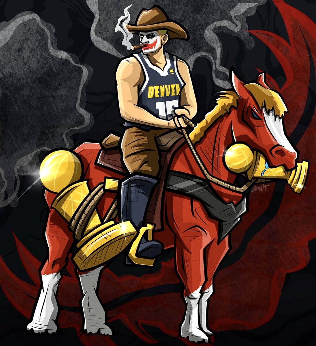 GiluBenn's tweet image. Cala il sipario. Una regular season troppo soft, ma dei playoffs avvincenti e imprevisti. Ci auguriamo da anni il ritorno di Federico #Buffa per rendere le telecronache meno noiose e faziose. Una sola certezza #Jokic #Joker 🃏 See you next year #NbaTipo #otNba #NBA