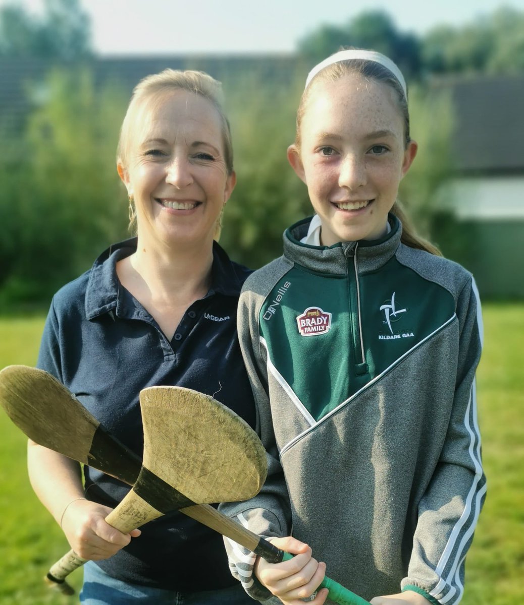 ClaneGAA's tweet photo. Profile 15: Hands together for Barbara & Aibhlinn Corrigan who will take part in #ElectricIreland MNA #HurlWithMe Day in Abbotstown next Saturday June 17th 2023 with the U12 Clane team. @ClaneGAA @OfficialCamogie https://t.co/w6OGqcpvQA