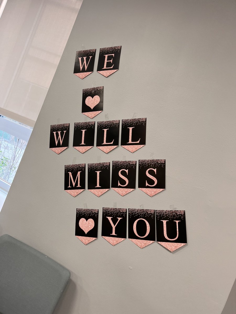 We will miss you, Joan!