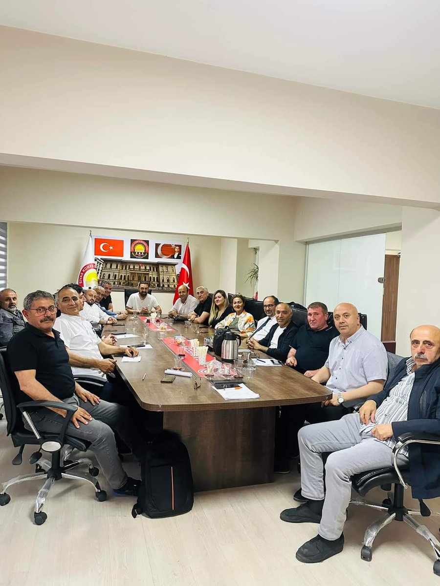 Her Şey #Sivas İçin Diyerek Sivas Konfederasyonu Yönetim Kurulu Toplantımızı Gerçekleştirdik.