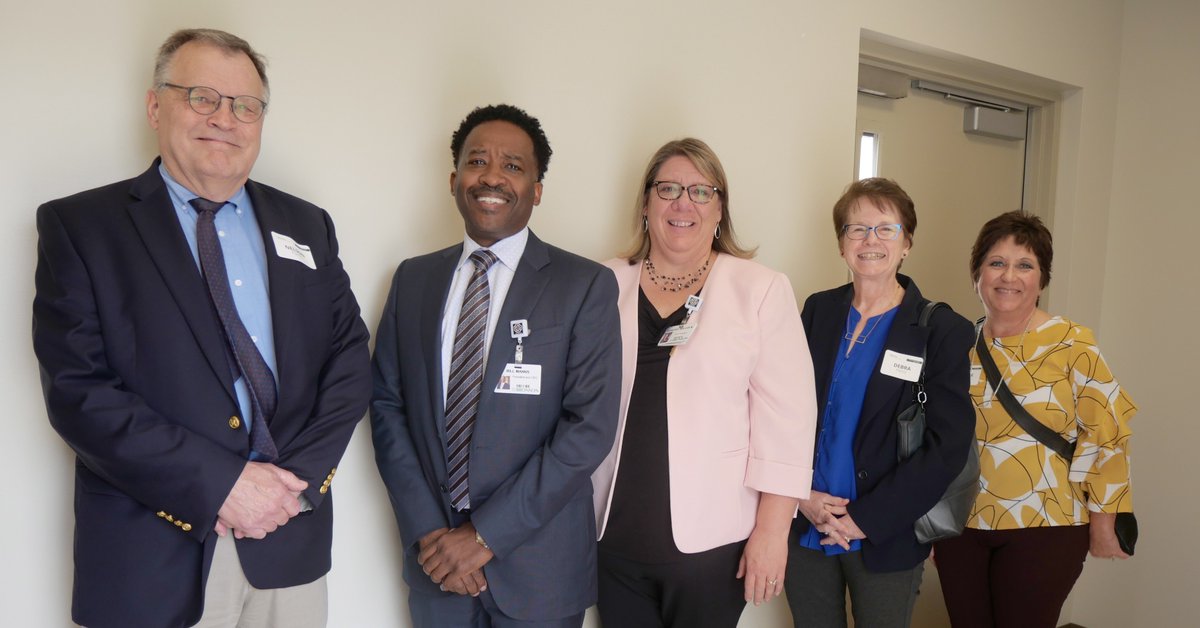 I'm happy to have joined the ribbon cutting today, celebrating the completion of construction on the new Bronson Behavioral Health Hospital in Battle Creek and our joint venture with Acadia Healthcare.