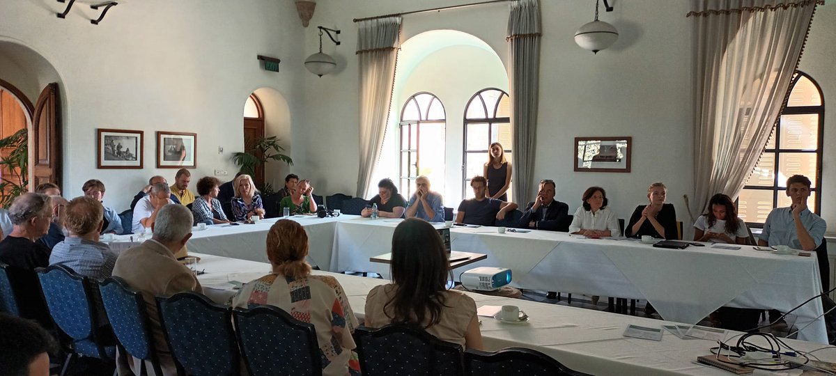 ArchivalCity's tweet photo. Official release of the 3D reconstruction of Jerusalem's Maghrebi Quarter this morning at the @AmcolHotel !
@OpenJerusalem Days https://t.co/v5VoZYR9B8