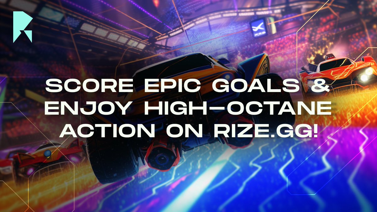 🔄 Back to Rocket League! Score epic goals &amp; enjoy high-octane action on Rize.gg! 🚗 #RocketLeague #RizeGG #Launch #GameOn #eSports #Gamers #Games
