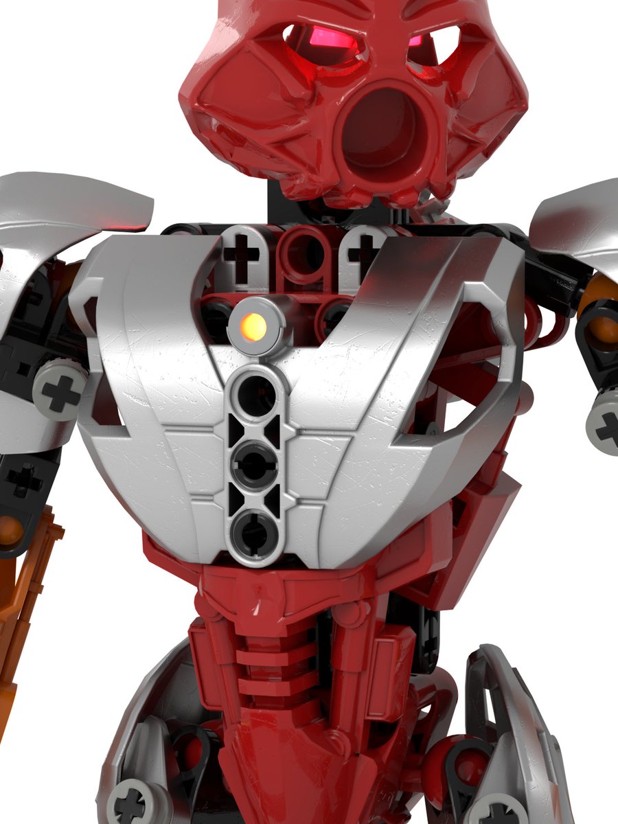 I made a wide Toa Nuva chestplate for Stud.io a couple of months back to use on Inika style torsos and other works you might want to apply. If you're interested in it, please give it a look! #Bionicle #LEGO