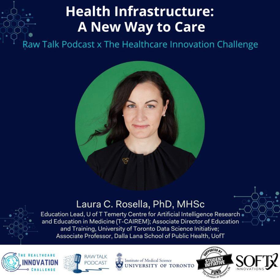 TheHealthInnovC's tweet photo. @LauraCRosella , PhD, MHSc, is the principal Investigator and Scientific Director of the Population Health Analytics Lab. Dr. Rosella’s research focuses on data and analytics to improve population health.

Register here ➡️ https://t.co/ZwjmkPRuT0 https://t.co/1n5VMGoYol
