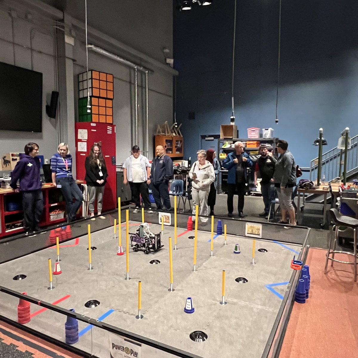 Thank you @TWoSEdm and Northern Coding Academy for the opportunity for our staff to learn more about robotics and robotics leagues!