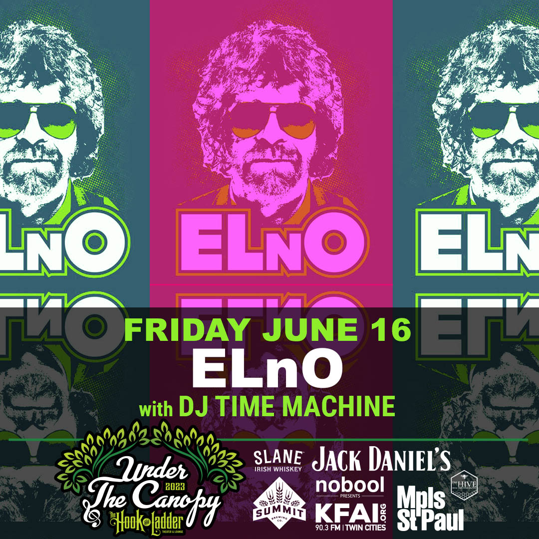 An Evening with ELnO and DJ TimeMachine 'Under The Canopy' <a href="/TheHookMpls/">The Hook Theater</a> on Fri, June 16
--
BUY TIX ->> UTC23-ELnO.eventbrite.com
--
We are proud to present a special outdoor concert - ElnO <a href="/JeffLynnes/">ELnO</a> + <a href="/DjTimeMachine2/">Dj Time Machine</a>! 
--
#TheHookMpls #UndertheCanopy #MnMusic #ELOTributeBand