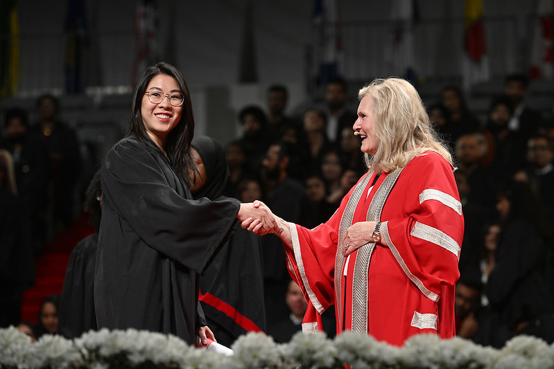 YorkUPresident's tweet photo. Today, we celebrate the graduates of #YorkU's School of Continuing Studies. Thank you for choosing York on your journey of lifelong learning. The knowledge & skills you have gained through your program will set you apart & up for future success. Congratulations! | #YorkUSCSGrad https://t.co/Ennxna6s7s