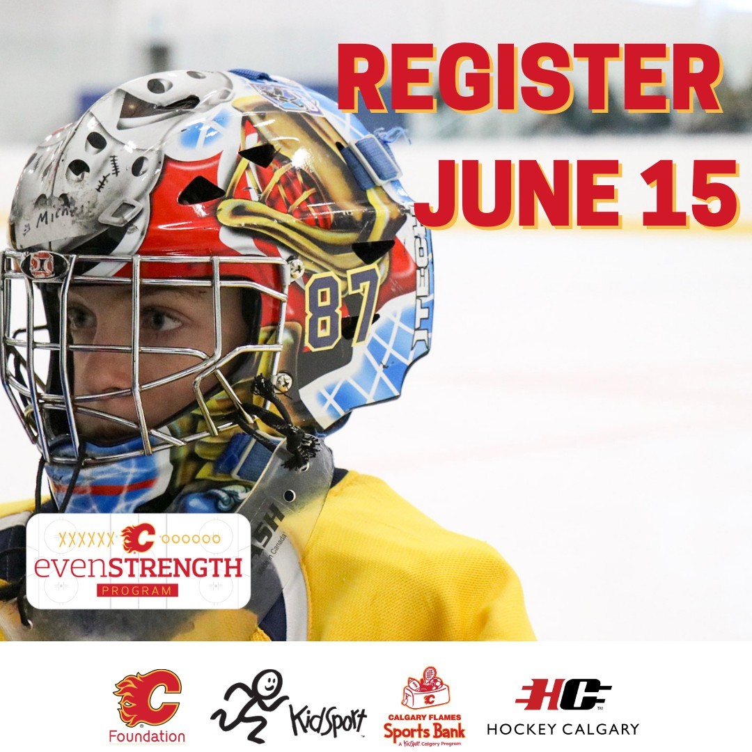 Applications are now open for the 2023 Flames EvenStrength Program! A collaboration between KidSport, @hockeycalgary, and @FlamesFdn, FESP helps kids overcome financial barriers and get on the ice! Apply today! hockeycalgary.ca/registration/f…
