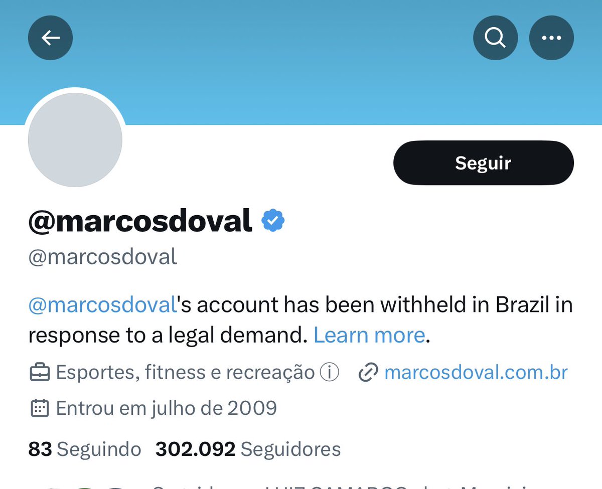 andrefernm's tweet image. Não foi só busca e apreensão. As redes sociais do senador Marcos do Val também foram derrubadas por decisão judicial. O mesmo não tem sequer o direito de vir a público e explicar o que está acontecendo.