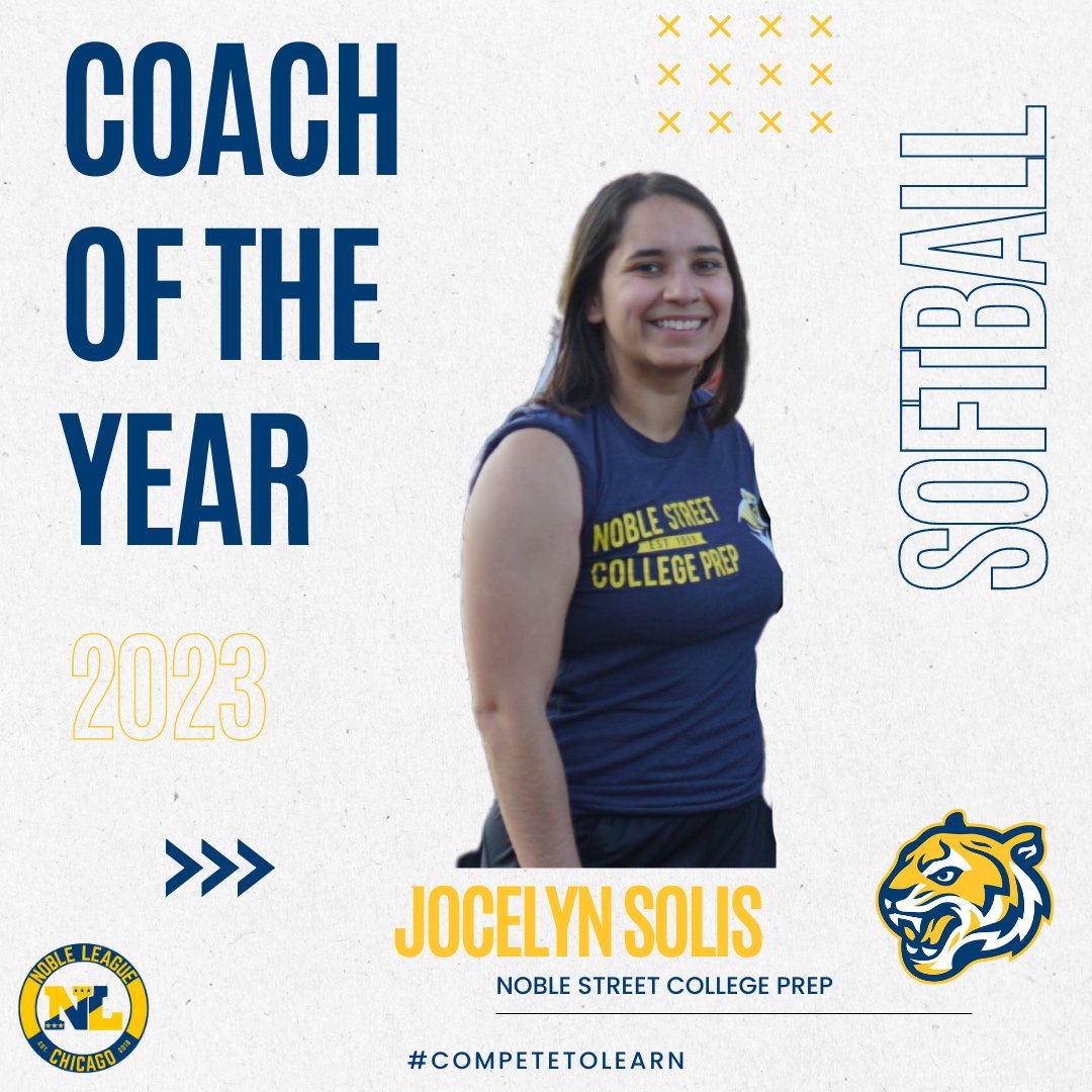 BeNobleLeague's tweet photo. ⚾ SOFTBALL ACCOLADES - COTY ⚾
Congrats to Jocelyn Solis from @benoblestreet for winning the 2023 Coach of the Year!
—
¡Felicitaciones a Jocelyn Solis de @benoblestreet por ganar el premio Entrenador del Año 2023!
#competetolearn https://t.co/1I7Cj7lmIM
