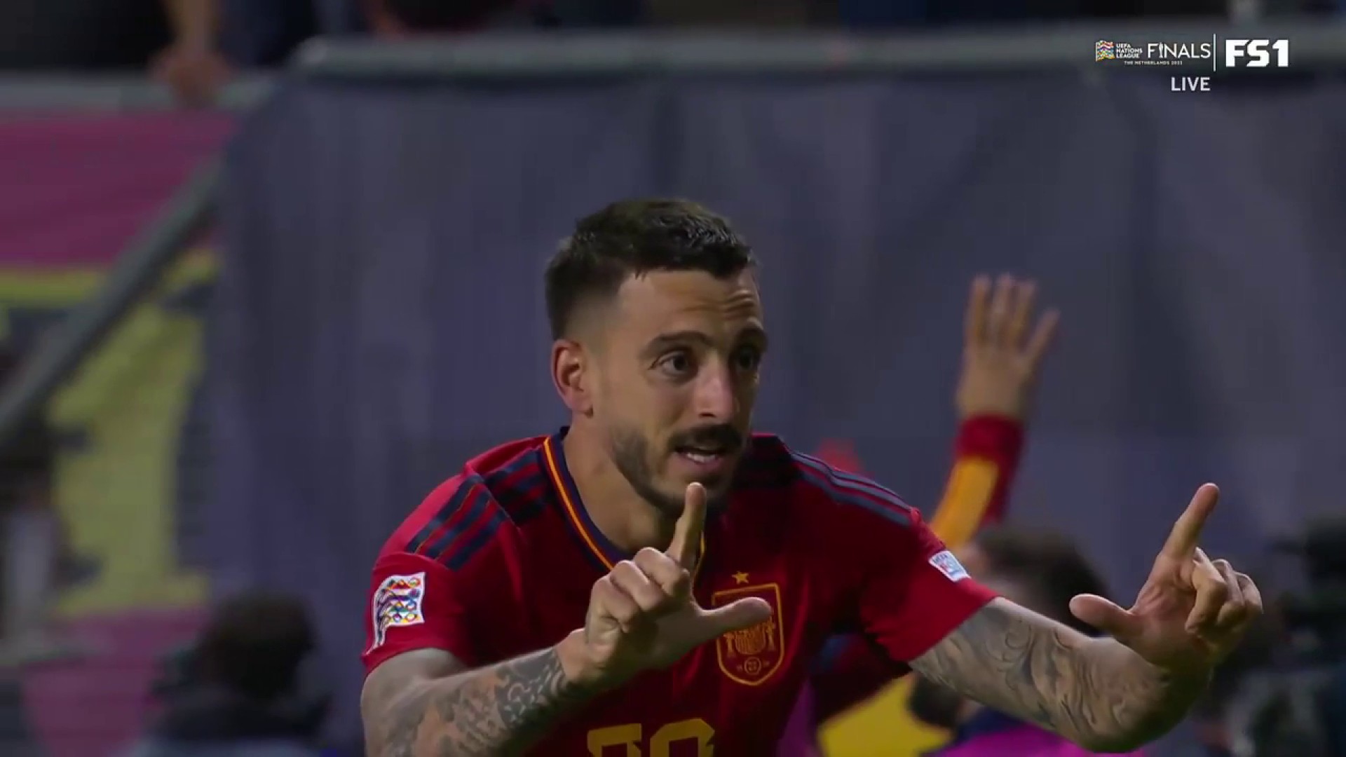 JOSELU STAYS ONSIDE AND MAY HAVE JUST SCORED THE GAME-WINNER FOR LA FURIA ROJA! 🇪🇸❤️”