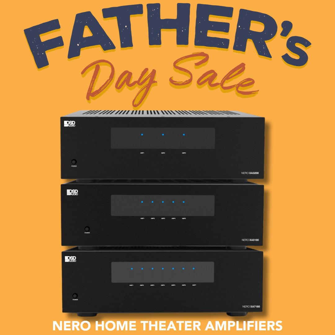 OSD_Audio's tweet photo. Attention all sound enthusiasts! Looking for the perfect Father's Day gift? Our high-quality Home Theater Amplifier is your answer. Up to 10% off for a limited time! Dads deserve the best. #FathersDay2023 #GiftIdea #Promotion #sale
https://t.co/wE5kCU6oRU https://t.co/XlaLmXDDq4