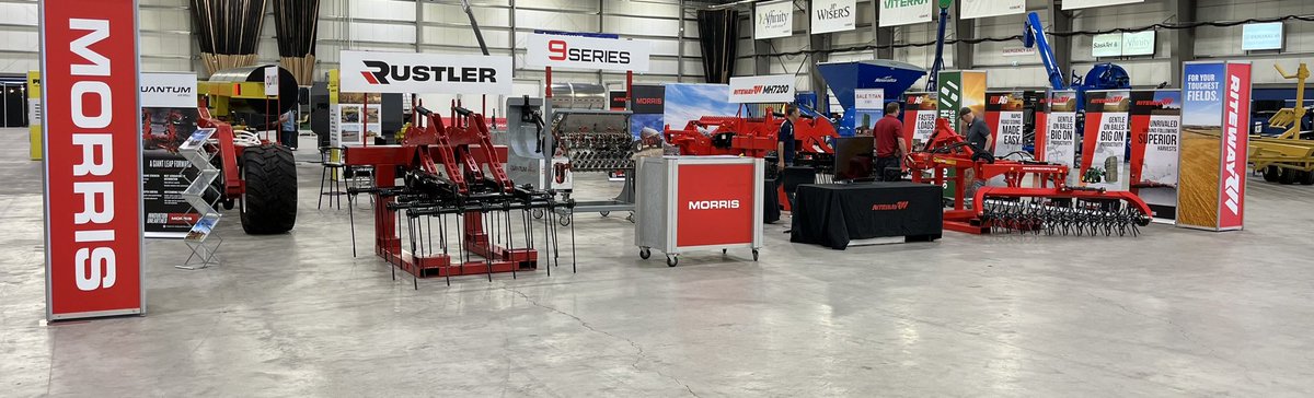 EBKowalchuk's tweet photo. @Morris_Seeding @RiteWayMfgCo 
Setting for FarmProgess in Regina. See you Tuesday. https://t.co/5yF7EccnUg