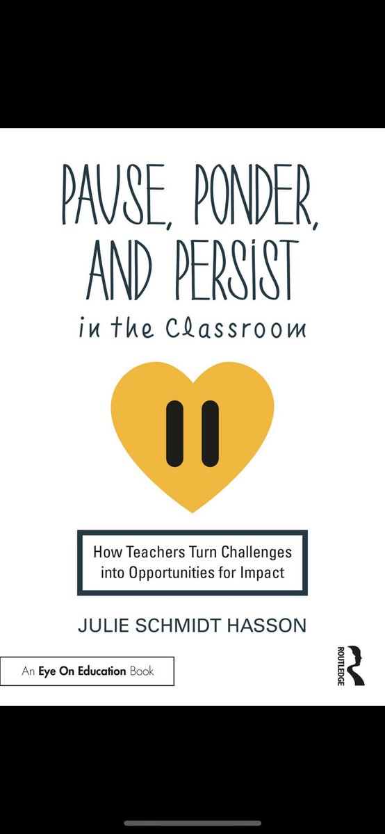 In flight reading & can’t wait! The first chapter is so good. #pauseponderpersist