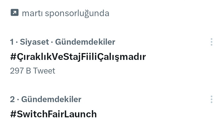 300.000 le gün kapandı...
Tembelsiniz cookkkk🤭🤭🤭
#ÇıraklıkVeStajFiiliÇalışmadır