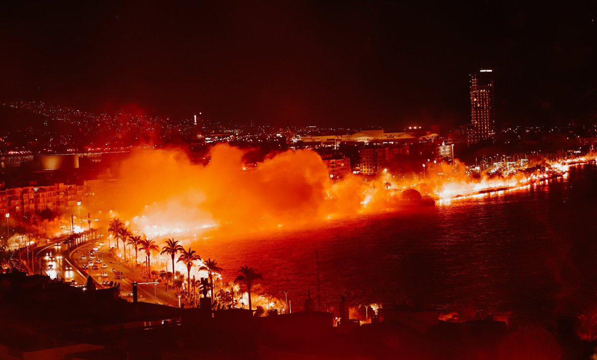 Göztepe 98th anniversary pyroshow 14/06/2023🔥 🇹🇷