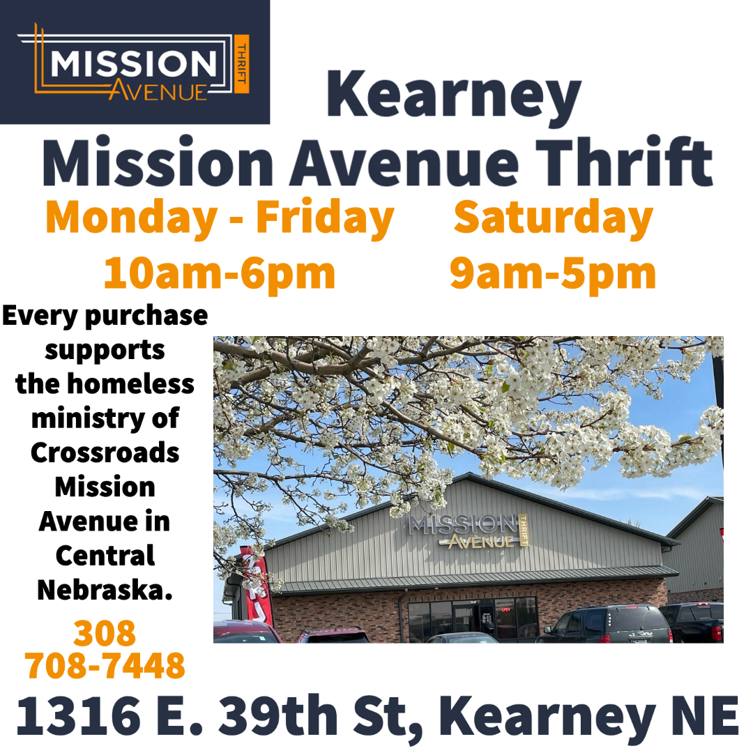 Come on in TODAY! crossroadsmission.com/thrift-stores/ #MissionAvenueThrift #kearneynebraska #thriftstorescore #shoptoday