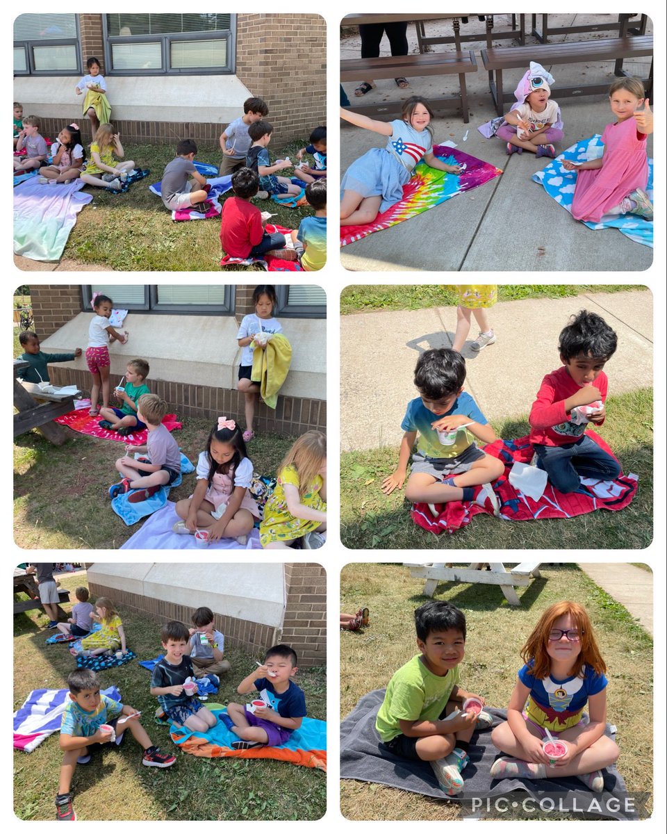 Yay for Italian ice outside! ⁦<a href="/ThisIsMadge/">Aimee Maggio</a>⁩