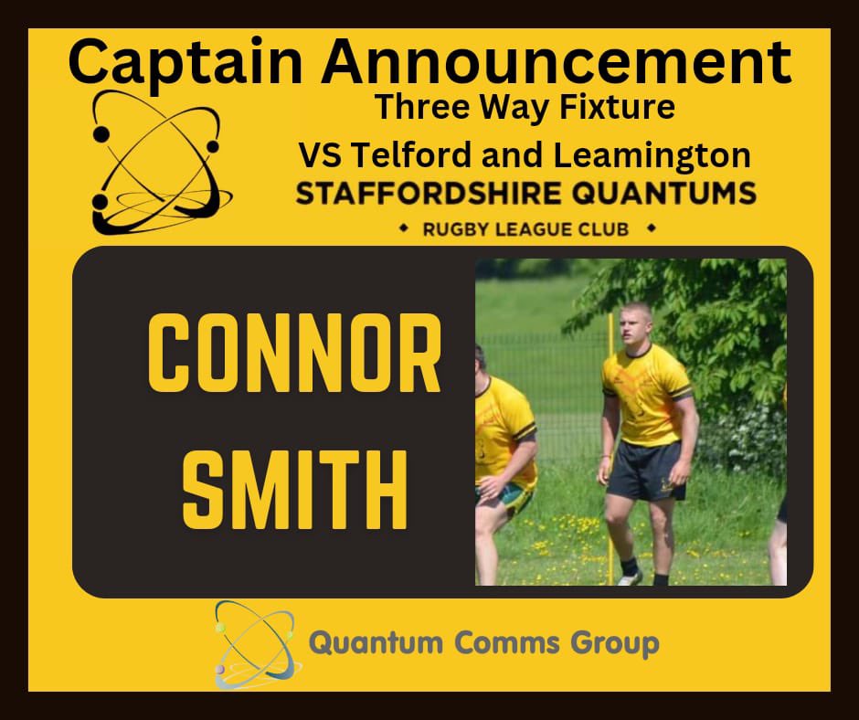 QuantumsRL's tweet photo. So this week we’re having a development three way match up.

And the captain will be Connor Smith https://t.co/nPQxV9aXx5