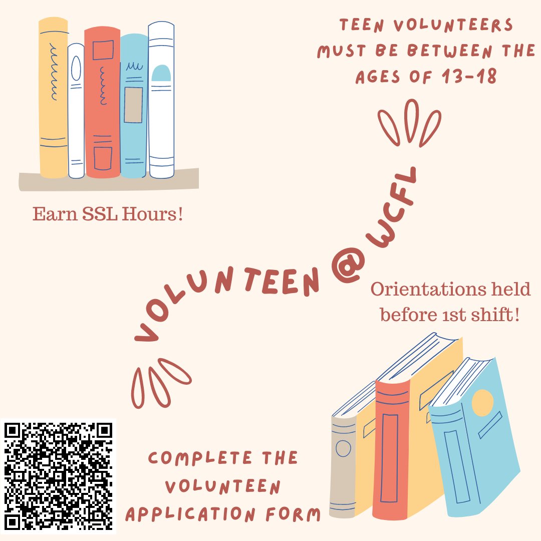 Washington County Free Library, Young Adult Dept. tweet media