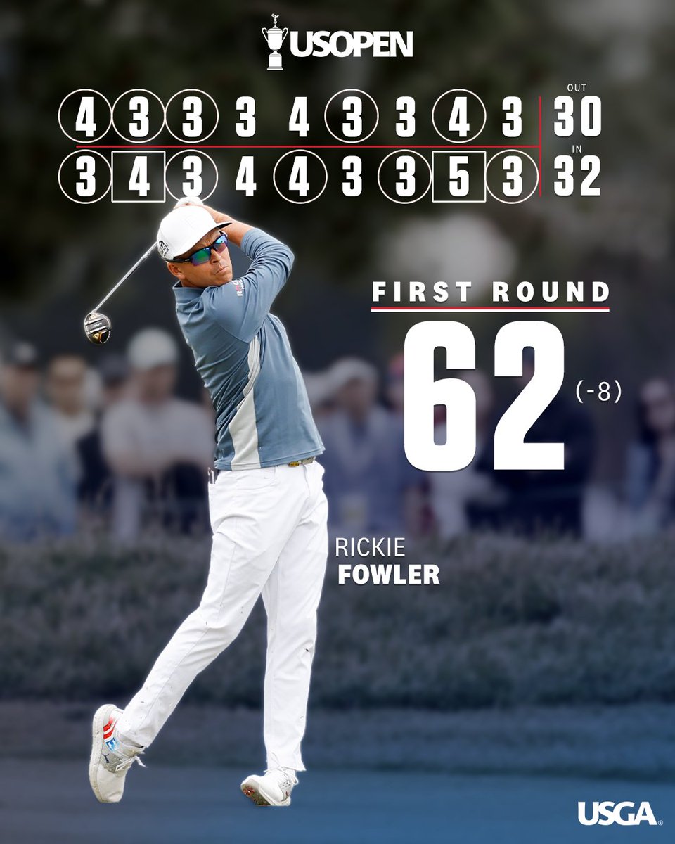 usopengolf's tweet photo. Just a couple of SoCal boys going low! #USOpen https://t.co/VIWpcMgnSg