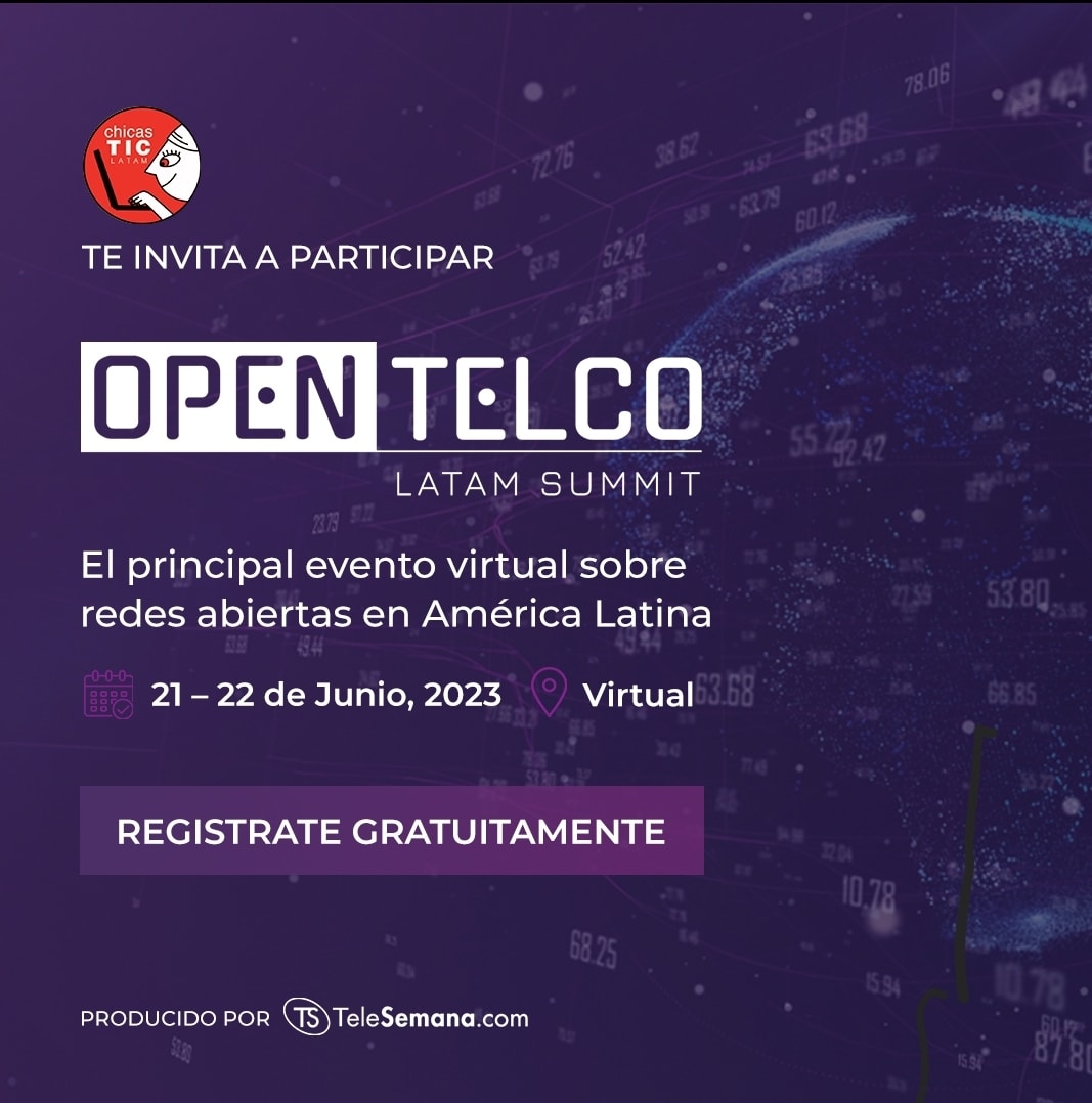 latam_tic's tweet image. Chicas TIC Latam tiene el agrado de invitarlos al principal evento virtual sobre redes abiertas
en América Latina.

No te lo podes perder!

Más información aquí:

telesemana.com/open-telco-lat…

#OpenTelcoLATAM #hardware #software #codigoabierto #TeleSemana
