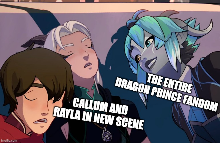 VirrowOfficial's tweet photo. I'm so glad that I finally get to make a meme with my favorite character, Nyx, from The Dragon Prince! #TheDragonPrince #Nyx https://t.co/q43awLcSwu