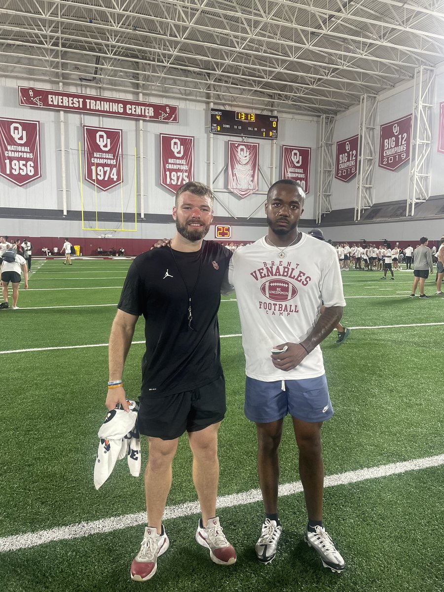 TylanCarroll06's tweet photo. Had an amazing time at @OU_Football hope to be back soon https://t.co/zfkclnAbtJ