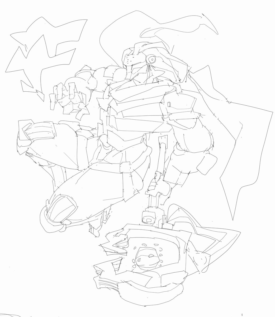 LSlideee's tweet photo. Ramattra my dad #Overwatch2 #ramattra #drawing https://t.co/joorvvZdtg