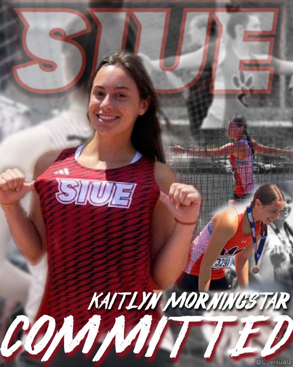 I am so excited to announce my commitment to continue my academic and athletic career to compete in Division 1 track and field at SIUE!! Thank you to God, my family, my coaches, and teammates!! 
#gocougars ❤️🖤