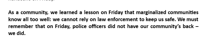 CommunitySolid2's tweet photo. Statement continued (2/3) https://t.co/5v7RimlsME