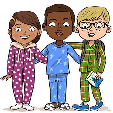 MissWilkinsonGB's tweet photo. Don’t forget to wear your favourite pyjamas to school tomorrow for #pyjamaramaday! I’ve got mine ready, have you? Let’s raise some money to help give every child a bedtime story @Booktrust @GoresbrookSc Teachers are joining in too 🎉 https://t.co/FbSUaPv2Ww