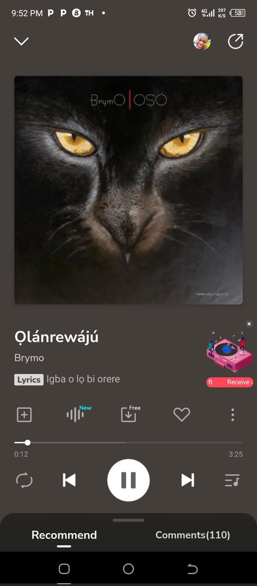 This song by brymo was just perfect