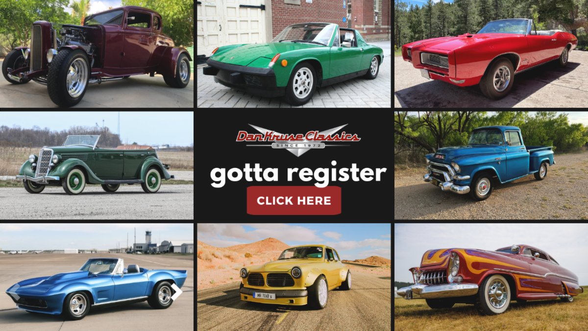 kruseclassics's tweet photo. just One thing before you bid... you gotta register!

live: https://t.co/hVUFqMShaI
online: https://t.co/n7QmaeyazZ
https://t.co/RgGy1e5tjt https://t.co/xK156LQKJj