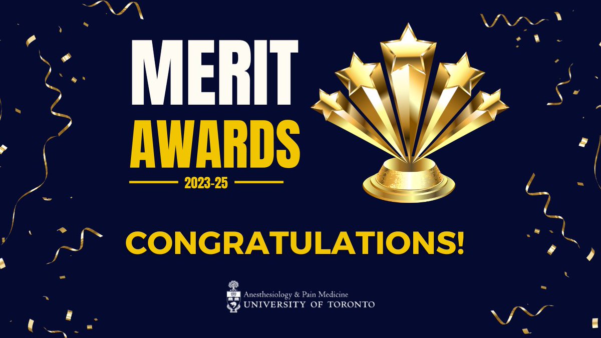 We are delighted to announce the results of the 2023–2025 Merit Awards Program. Following a thorough and highly competitive review process, the program will fund a total of 25 awards this cycle. Read about the recipients: bit.ly/3NdkEdy