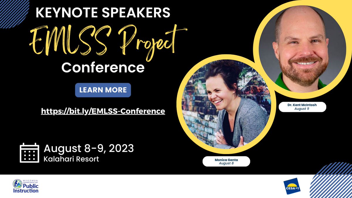 Education friends, please join me at the EMLSS Project Conference. See you there. 
@CESA1 @cesa2wi @CESA3 @CESA4WSPEI @CESA5WSPEI @CESA6 @CESA7 @CESA_8 @CESA10WI @CESA11WI @CESA12Ashland @WisconsinDPI