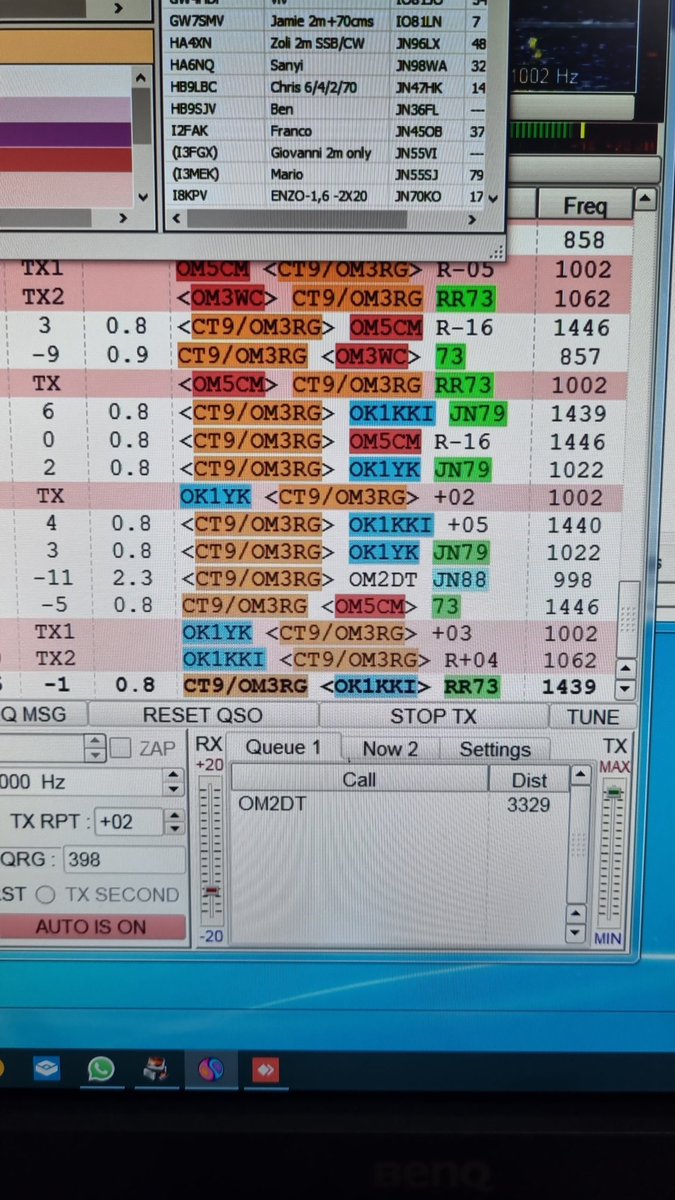 What a Es opening today...!!! ODX OM5CM 3413km. Band was full of stations from central Europe.