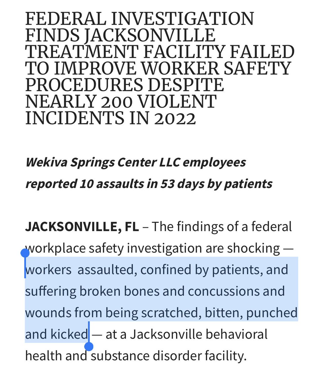davenewworld_2's tweet photo. Meet Sheila Carr, the CEO of Wekiva Springs Center, who put all her workers in danger.

https://t.co/xEhjOWPIAu https://t.co/IDnwhLeFNK