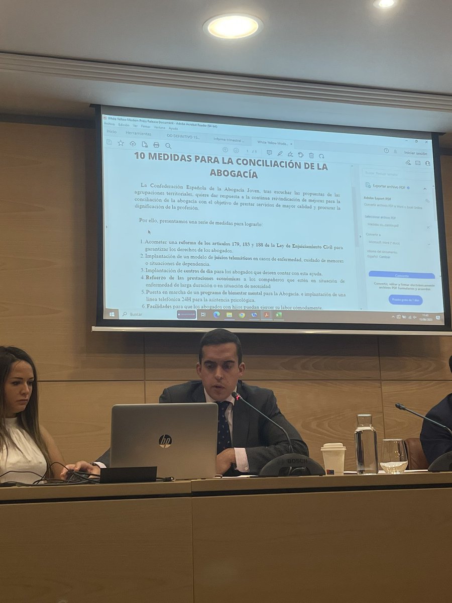 AJA_CARTAGENA's tweet photo. Hoy hemos asistido al pleno trimestral de @abogacia_joven donde se ha realizado balance de las actividades realizadas y marcado objetivos y propuestas de formación, conciliación y turno de oficio entre otras 🔜 https://t.co/WUNMarqSWL