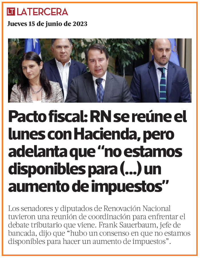 sergiou01329861's tweet photo. ¿Les llamaría la atención si en un tiempo más, Renovación Nacional termina apoyando un aumento de impuestos ante una oferta imposible de rechazar?
Guarden esto. https://t.co/ZOTutXiAgo