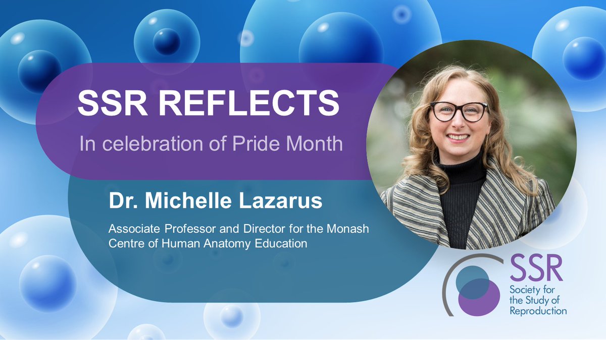 SSRepro's tweet image. To commemorate #PrideMonth this year, SSR&apos;s Diversity Committee sat down with Dr. Michelle Lazarus from Monash University to learn about her career and perspectives on how to create safer spaces for all genders. Check out the blog: bit.ly/3Jl29CT #pride #prideatwork