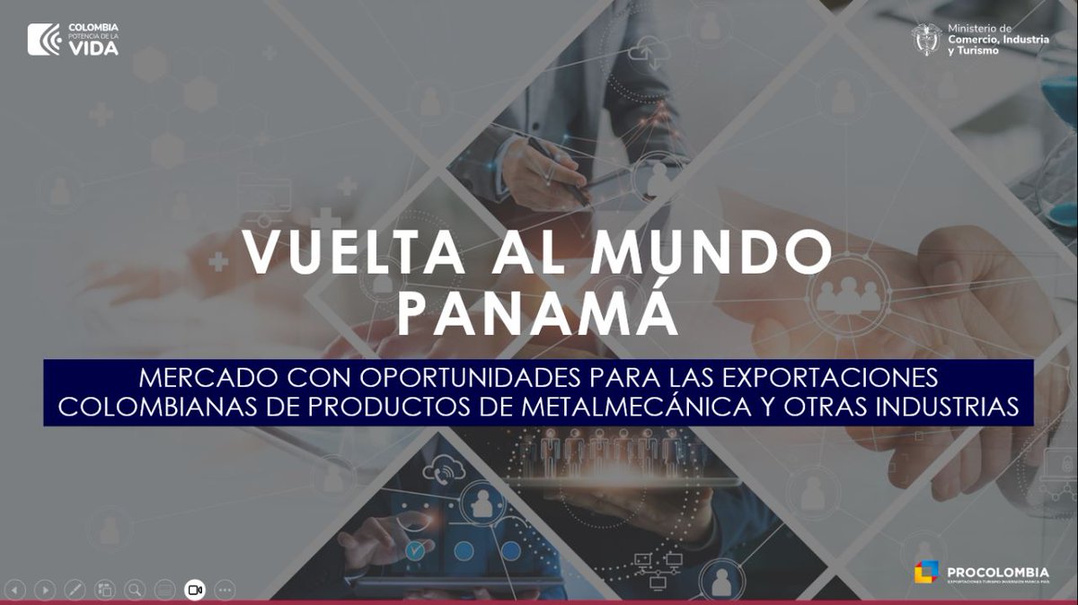 OscarS94's tweet photo. Hoy realizamos otra parada en el viaje de #LaVueltaAlMundo con @PROCOLOMBIACO por Latinoamérica y El Caribe.

Más de 180 empresarios y emprendedores conocieron oportunidades en Panamá  y Puerto Rico para las empresas de Metalmecánica y otras Industrias. @JulianaVillegas https://t.co/Bm30Yyad3D