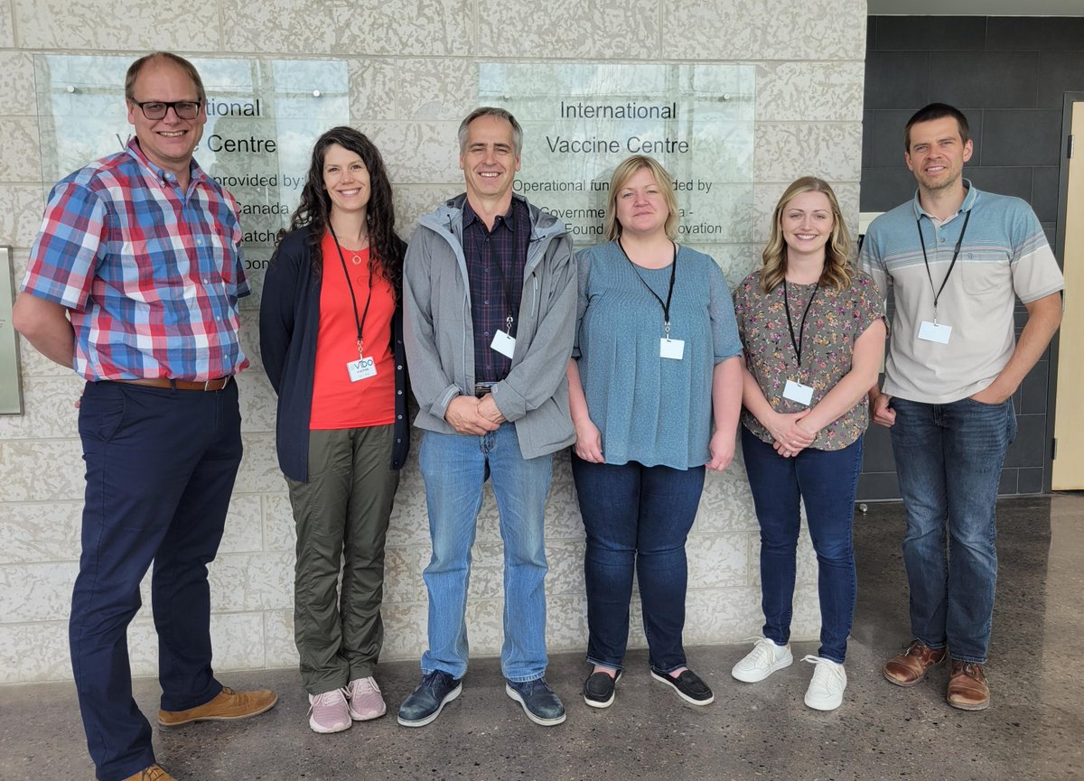 VIDOInterVac's tweet photo. It was great to welcome representatives from SK Ministry of Agriculture's Environment and Resource Policy Unit today. We're always happy to share our research!
#ThankYouForVisiting https://t.co/ihHyCs9vYX