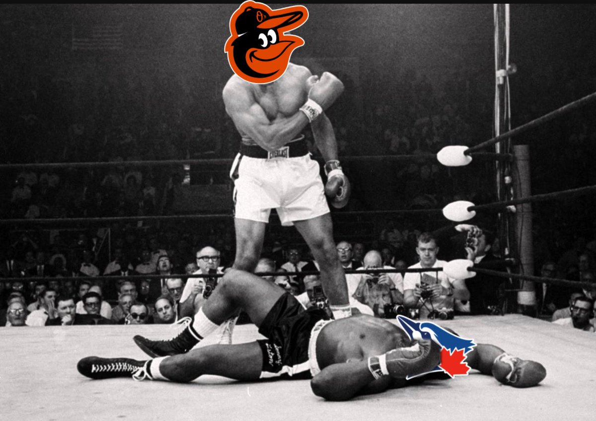 Orioles are 5-1 vs the blue jays this year #Birdland