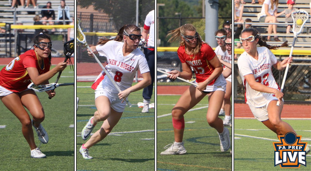 Owen J. Roberts vs. Penncrest.

Both programs are in the girls lacrosse state final for the first time ever respectively.

Some light reading on both squads ahead of a big Saturday at Penn State: papreplive.com/girls-lacrosse…