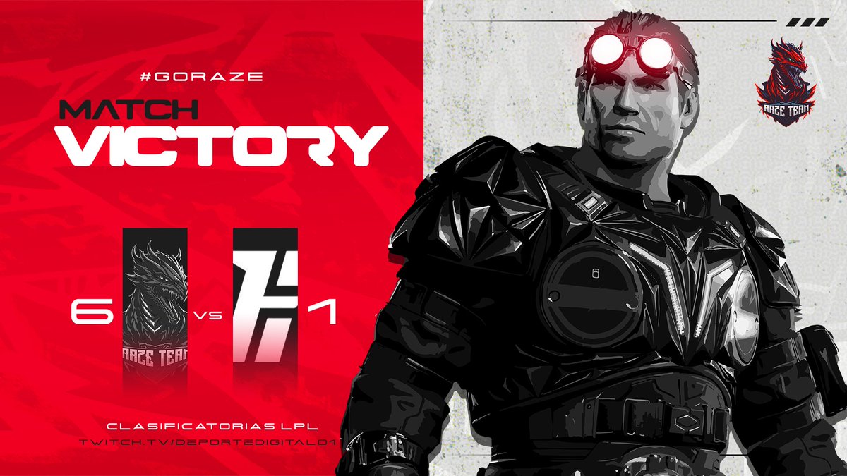 🔴⚪️ ¡¡Buenas gente!! 
El día de ayer, nuestros chicos del roster #ALPHA se llevaron la victoria en contra de <a href="/TokioHoonigans/">HOONIGANS</a> en un match de LPL.

@Axyz6od
@idroxzxi
<a href="/DiegoDahak/">Diego</a>
#AANPDark
<a href="/JZabdiiellR/">RzT Hunterk</a> 
 
<a href="/DeporteDigitalH/">Deporte Digital 01</a> 
#GoRaze